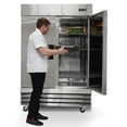 thumbnail image 3 of FSE 54-Inch Two Door Commercial Reach-in Refrigerator, 48 Cubic Feet, Stainless Steel, 115 v, (MRRF-2D), 3 of 6