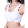thumbnail image 3 of Sujetador cómodo para mujer, bustier clásico, push up y sin aros, paquete de 1, paquete de 4, 3 of 5