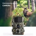 thumbnail image 2 of Trail Camera, 1080P HD Game Camera with Night Vision, 0.3s Trigger Speed, 130°Wide-Angle, IP66 Waterproof，2.0”HD TFT Screen  with 38 pcs No Glow Infrared LEDs for Outdoor Wildlife, 2 of 8