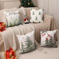 thumbnail image 3 of Juego de 4 fundas de almohada navideñas Multiwins de doble cara, 41 x 41 cm, 3 of 7