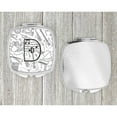 thumbnail image 4 of Letter D Musical Note Letters Compact Mirror, 4 of 4