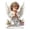 1Pcs Diamond Art Angels#5, variant on 1Pcs Diamond Art Painting Set, White Angel DIY 5D Diamond Art Adult Set Mosaic Crafts, perfect for home, office wall decorations, can be given to friends and families