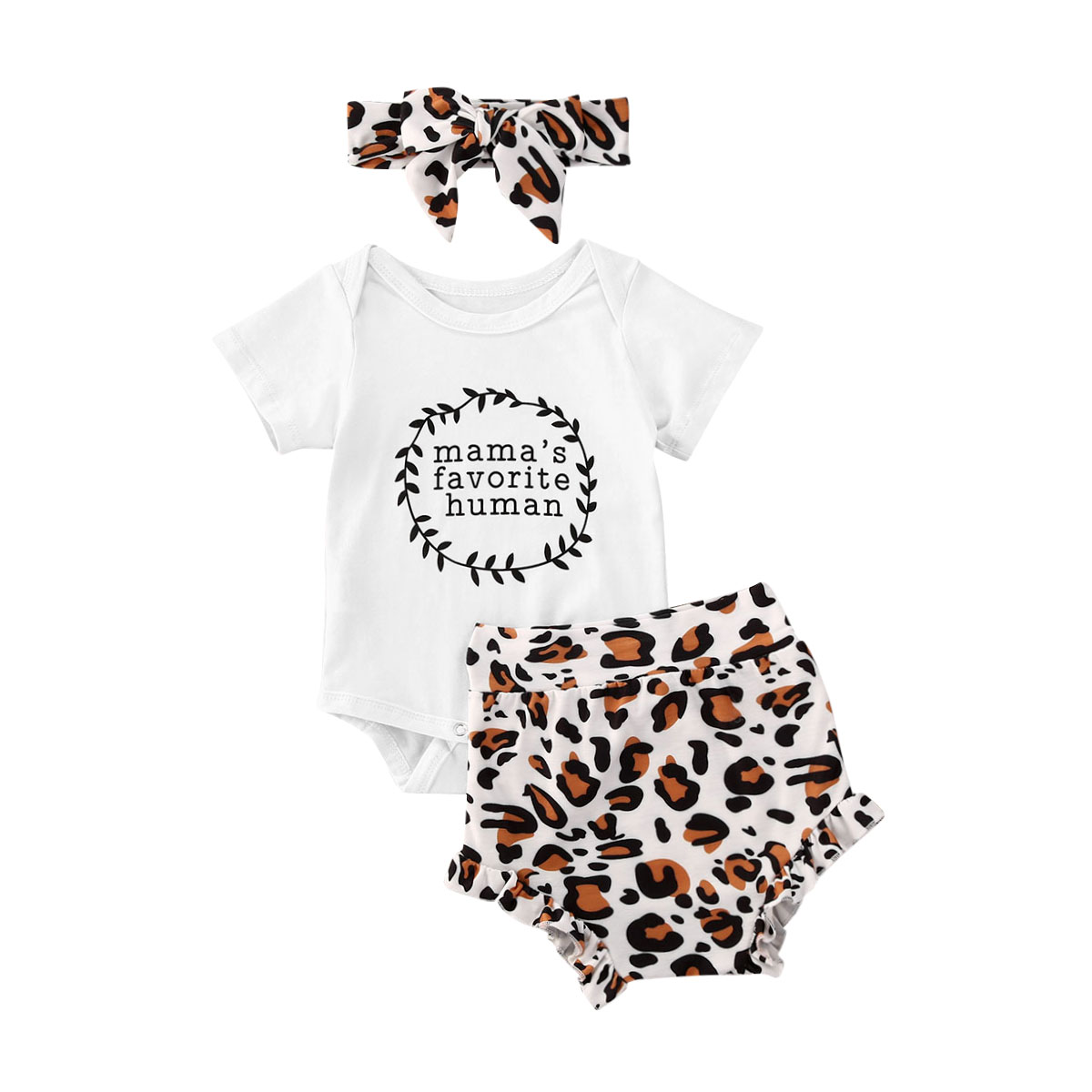baby short suit set