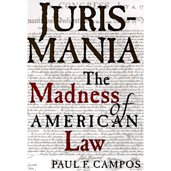 Pre-Owned Jurismania (Hardcover) 0195107853 9780195107852