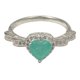 thumbnail image 2 of JOYARIS Anillo Solitario Corazón Compromiso Plata Italina 925 AN-0000263, 2 of 4