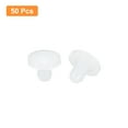 thumbnail image 3 of Uxcell 50pack Silicone Plugs, Rubber Round Snap in Locking Hole Plugs Waterproof Hole Plug for 2.5-3mm Hole, Translucent, 3 of 6