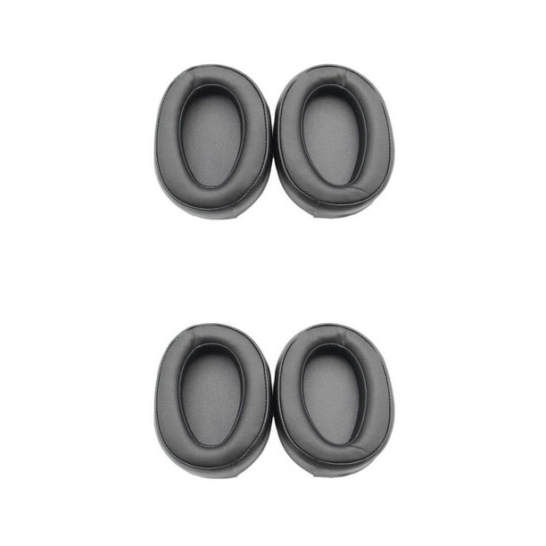 Almohadillas de repuesto Bearachild para auriculares MDR-100AAP H600A Negro 2Conjunto