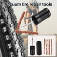 thumbnail image 2 of Koiauber 1 Set Bicycle Tubeless Tire Repair Kit with 5 Bacon Strips Insertion Tool Mountain Road Bike Tire Flat Puncture Fix Emergency Repair Tools, 2 of 8