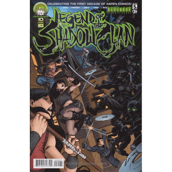 Legend of the Shadowclan #5B VF ; Aspen Comic Book
