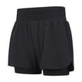 thumbnail image 4 of Mountain Warehouse Womens Double Layered Running Shorts, 4 of 5