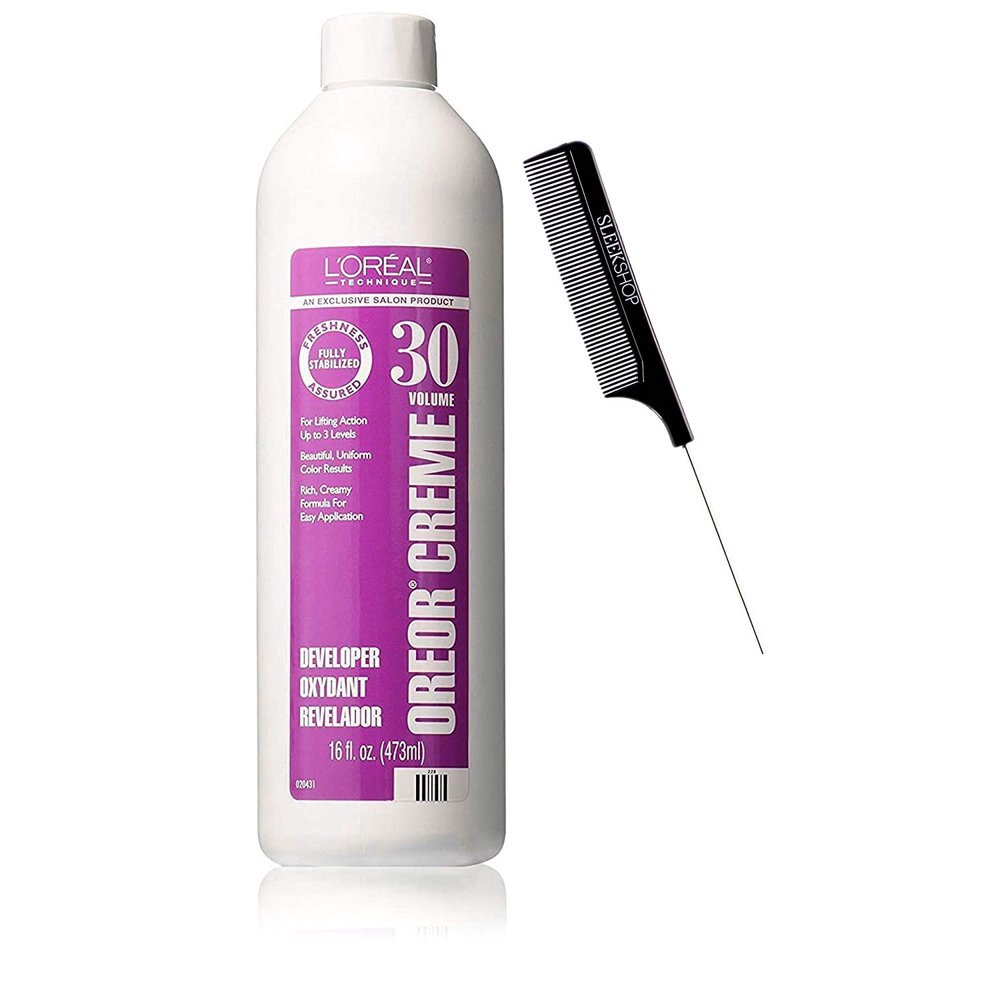 L'oreal Technique OREOR Creme Developer Activator for Hair Color Dye (w