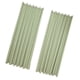 thumbnail image 3 of Light Green Blackout Curtains Set of 2 – Stylish Home Decor Drapes with Perforated Design for Living Room Bedroom Sunlight Protection Modern Look, 3 of 4