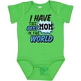 thumbnail image 3 of Inktastic I Have the Best Mom in the World with Speech Bubble Boys Baby Bodysuit, 3 of 5