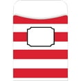 thumbnail image 4 of Barker Creek Wide Stripes Peel & Stick Library Pockets 30 Pieces Per Pack (BC1246), 4 of 4