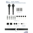 thumbnail image 2 of Lubann Arrow Style Wood Sliding Track Kit Barn Door Hardware, 2 of 6