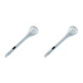 thumbnail image 4 of Yuarrent Batidor Manual de huevos para cocina, batidor mezclador para hornear, espagueti, pan, pinzas para alimentos, Clip mezclador reutilizable Type1 NO1 Yuarrent CBP367739, 4 of 6