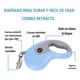 thumbnail image 4 of Correa Retráctil Para Perros 5 Mts Durable Hasta 40 Kg, 4 of 8