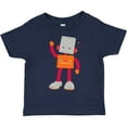 thumbnail image 3 of Inktastic Cute Robot, Smiling Robot, Colorful Robot Boys or Girls Toddler T-Shirt, 3 of 5