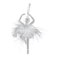 thumbnail image 2 of Adornos colgantes navideños, colgantes, suministros para fiestas, colección de interiores, decoración del hogar, adorno para ventana, puerta, casa de Chica de ballet, 2 of 8
