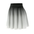 thumbnail image 5 of Sngxgn Womens Midi Skirt High Waisted Solid Dress Elegant Skirts(Grey,XXL), 5 of 6