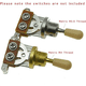 thumbnail image 5 of Cremoso 20 Piezas MéTricas M3.5/ Guitarra Interruptor de Palanca de 3 VíAs Perillas de Interruptor de Punta Tapa de Interruptor de Guitarra, 5 of 5