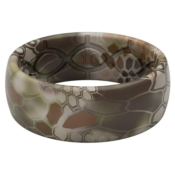 Groove Life Groove Life Silicone Wedding Ring for Men Breathable Rubber Rings for Men