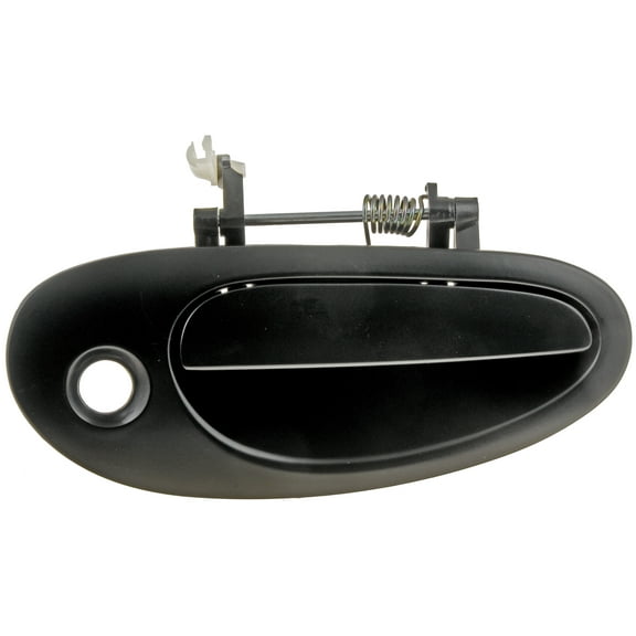 Dorman 79389 Front Passenger Side Exterior Door Handle for Specific Chrysler / Dodge / Plymouth Models, Smooth Black
