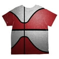 thumbnail image 2 of Championship Basketball Red & White All Over Toddler T Shirt Multi 2T, 2 of 2