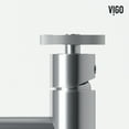 thumbnail image 6 of VIGO Cass Single Handle Single-Hole Bathroom Faucet in Chrome, 6 of 11