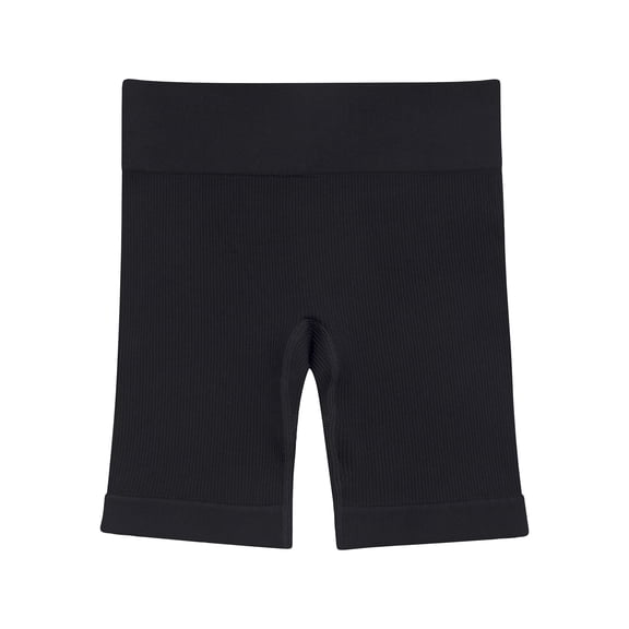 Athletic Works Girl's Ribbed Biker Short, 2-Pack, Sizes 4-18