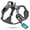 Baja-XS, variant on Embark Adventure Dog Harness For Small  Medium & Large Dogs - No Pull Reflective Trim Grade Nylon 2 Leash Clips Gel-lined Handle Soft Padded