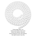 thumbnail image 2 of 1 protector de cable espiral .3m cubierta universal envoltura para m365 pro 2 blanco, 2 of 4