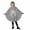 Grey, variant on Zylarhe Kids Halloween Dancewear Jumpsuit for Stage Performances Party Events Playful Home Outfit White 3-4 Years