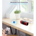 thumbnail image 4 of Altavoz Bluetooth de radio FM SEMIER pequeño con reproductor de MP3, 4 of 8