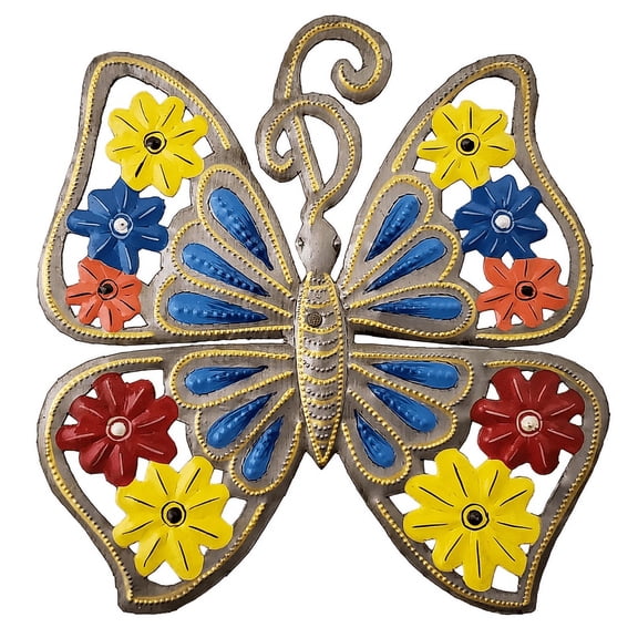 Painted Blue Butterfly