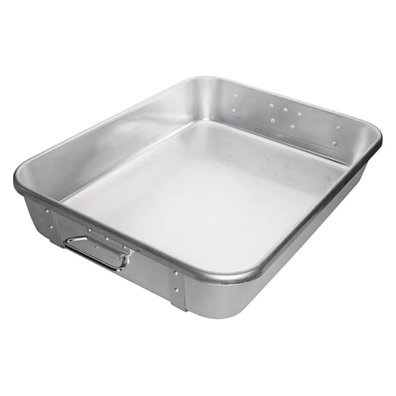 Winware Aluminum Roast Pan 18 Inch x 24 Inch x 4-1/2 Inch