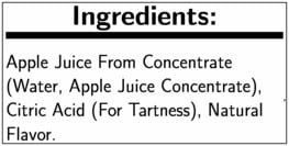 Capri Sun 100 Percent Apple Splash Juice, 6 Ounce -- 40 per Case.