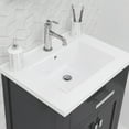 thumbnail image 7 of Water Creation Myra 24" Wood Single Bathroom Vanity in Espresso/White, 7 of 7