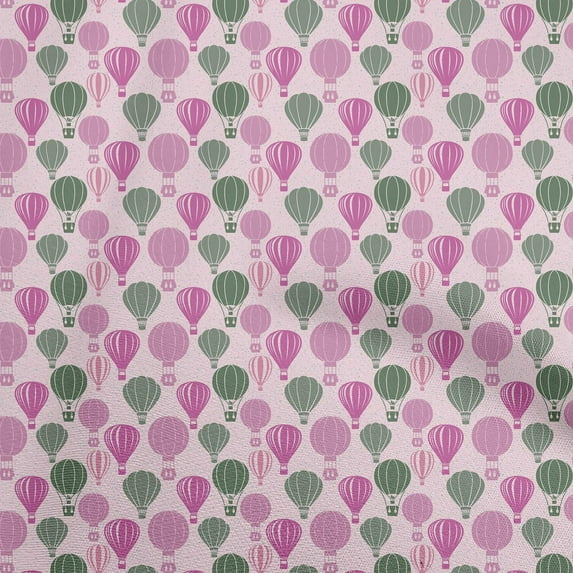 oneOone Cotton Jersey Pink Fabric Travel Diy Clothing Quilting Fabric Print Fabric By Yard 58 Inch Wide