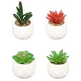 thumbnail image 1 of Laklulu Decoración para el hogar Macetas de cerámica carnosas-mini carnosas con Diamante, 1 of 5