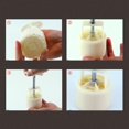 thumbnail image 3 of 4 sellos de flores molde de decoración de pastel de luna molde de pastelería de briy cuadrado mooncake herramienta de molde 75g Feliz Sencillez, 3 of 5