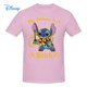 thumbnail image 1 of Disney My Patronus Is A Stitch T shirt Harajuku Short Sleeve T-shirt 100% Cotton Graphics Tshirt Brands Tee TopS Gao Jinjia LED, 1 of 2