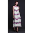 thumbnail image 3 of Bimba Robe de Plage Teinture sur Nœuds pour Femmes, Imprimée, Dos Nu, Longue, à Col Licou, Rayondress - Grand, 3 of 6