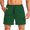 Green, variant on ZZwxWA Men's Shorts Summer Sports Plus Size Workwear Shorts Male Holiday Beach Elastic Trousers Cozy Style Drawstring Clothing Breathable Quick-Dry Short Pants Casual Printed Pants Trousers