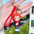 thumbnail image 1 of Vengadores dibujos animados capitán Spider Man llavero de silicona Ironman Hulk Deadpool muñeca llavero bolsa accesorios llavero de coche xuanjing  unisex, 1 of 2