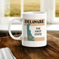 thumbnail image 2 of Designs ByLITA Delaware: The First State 11oz Plastic Coffee Mug | State Pride Collection, 2 of 6