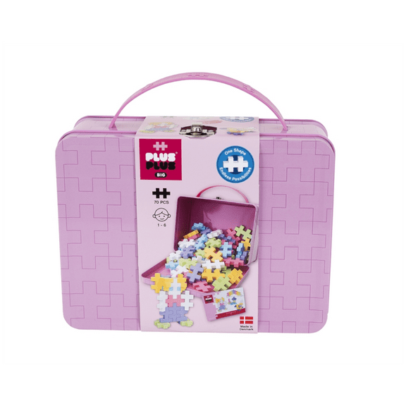 Plus-Plus - 3275 | Metal Suitcase Big Pastel - 70 PC
