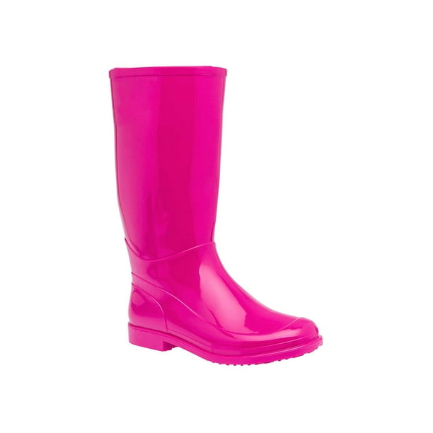 Botas de lluvia color Rosa Exterior Sintético, Ajuste con 1 tiempo, Construcción Vegano RBBASICS CARAMELO I