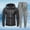 G-Dark Gray, variant on Letdown Mens Sweatsuits 2 Piece With Hoodie Casual Athletic Sweatsuit Full Zip Pullover Long Sleeve Running Sport Outfits Cropped Hoodie Sweatshirt and Sweatpants (E-Light Gray, M)