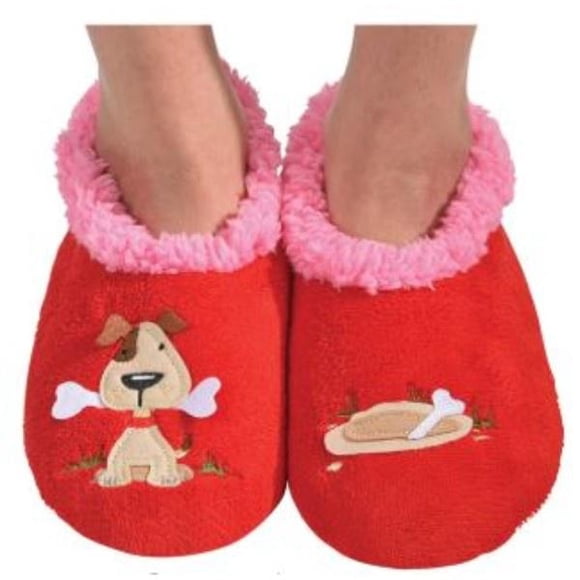 Snoozies Dog & Bone Indoor Slippers / Toddler / Little Kids
